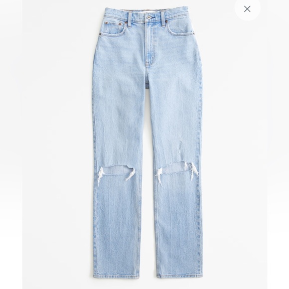 Abercrombie & Fitch Denim - NWT Curve Love Ultra High Rise 90s Straight Jean 30/10